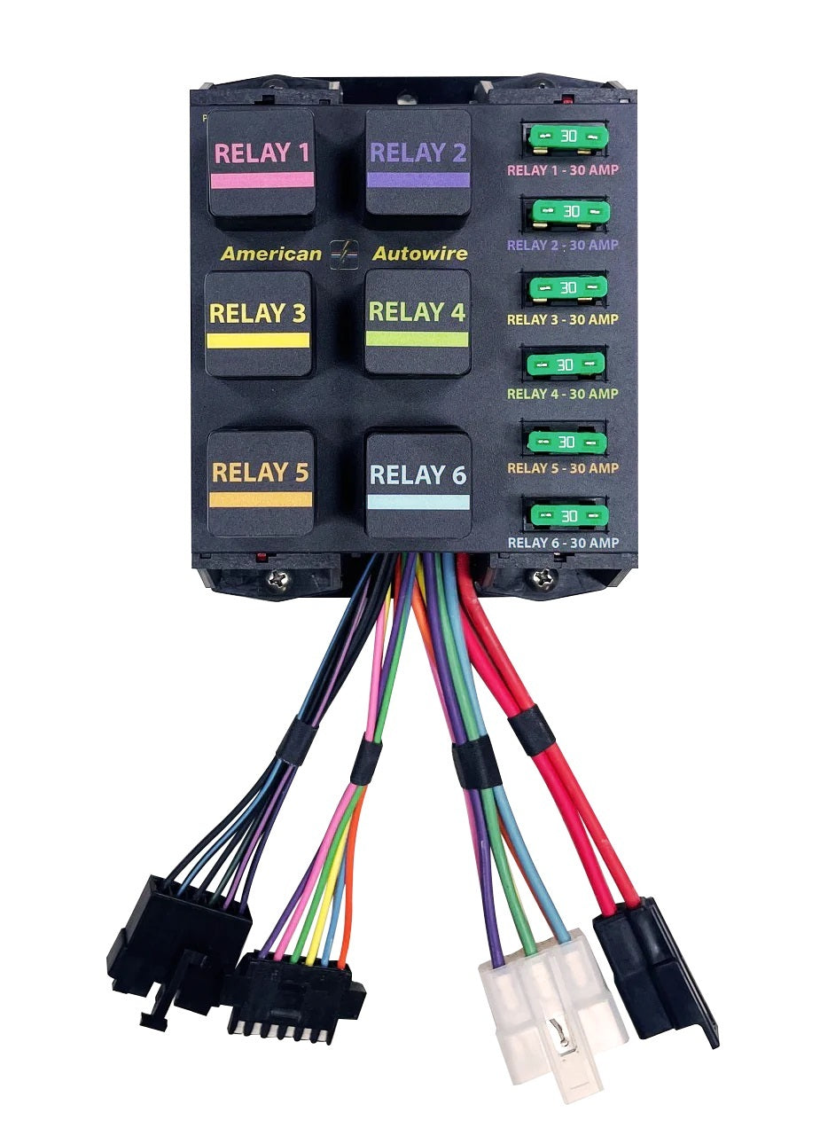 American Autowire Banked Relay System 6 Relays AAW510922
