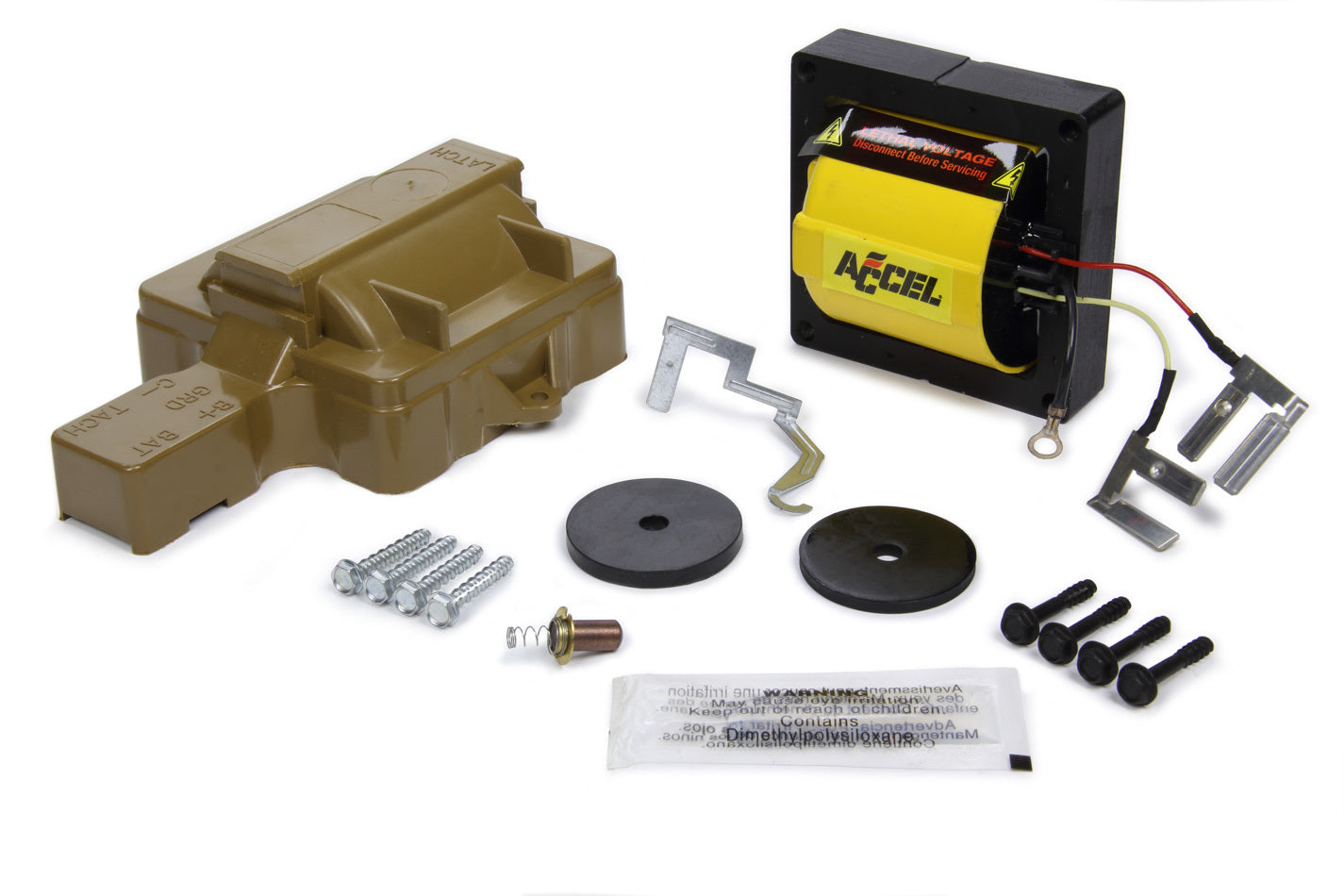 Accel Brute Thunder HEI Coil Yellow Wire MPN ACL140013