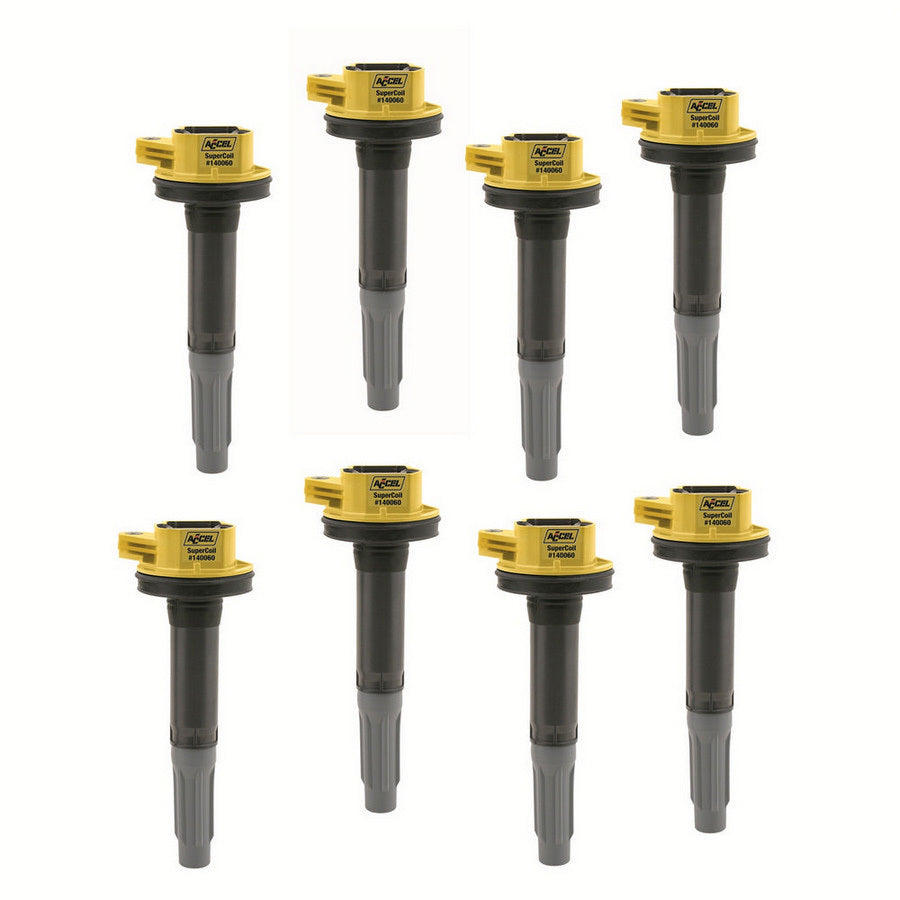 Accel Super Coil Ford 5.0L Coyote Engine (8pk) MPN ACL140060-8 For Ford Coyote