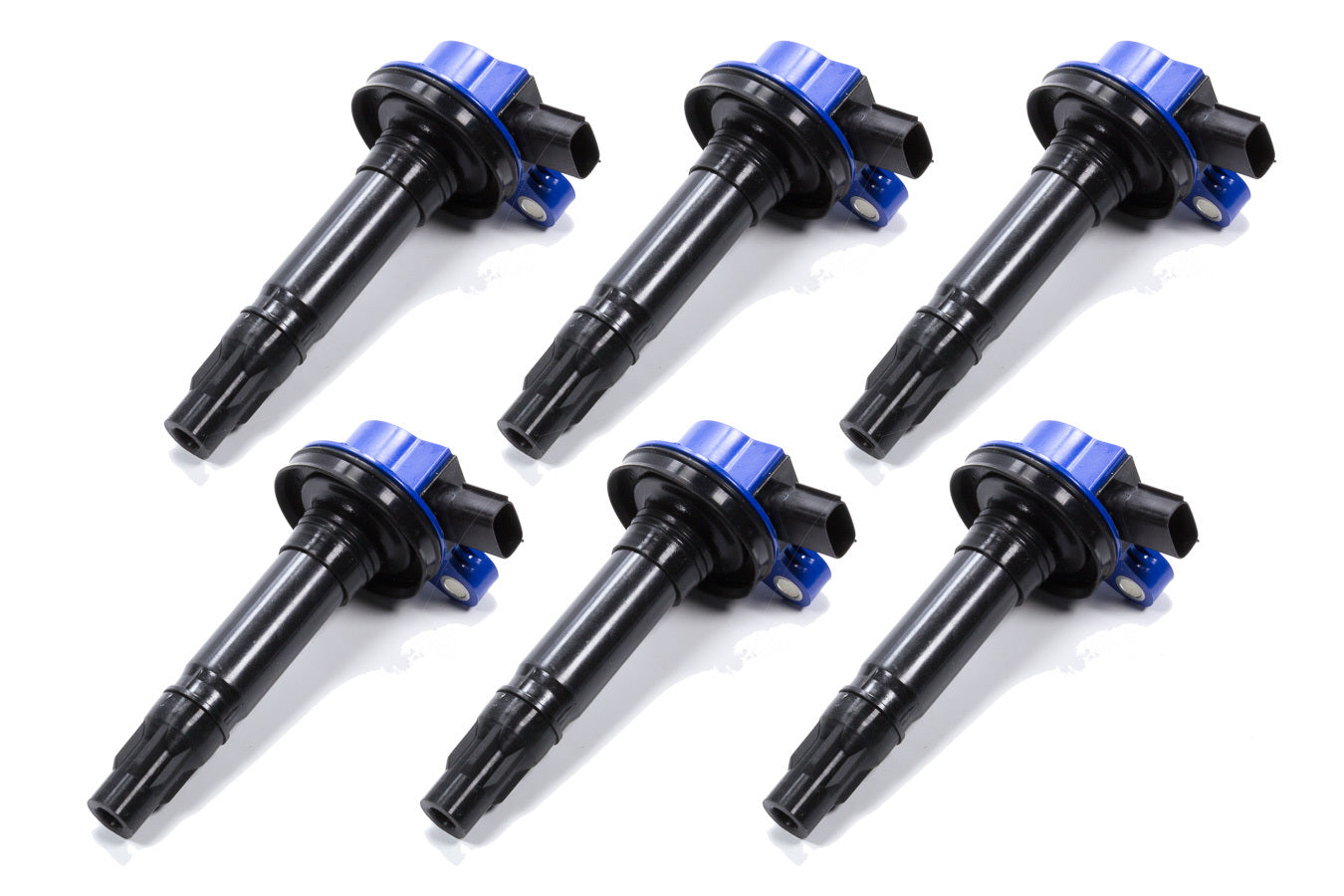 Accel Coil - Ford 3.5L/3.7L V6 w/2 pin Harness 6pk Blue MPN ACL140061B-6 For Ford V6