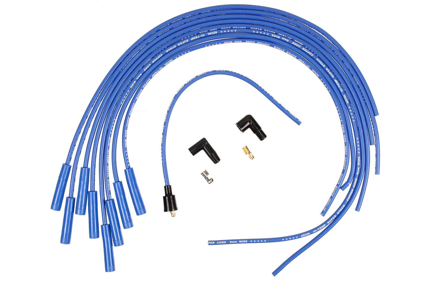 Accel Wire Set 8mm Straight End Copper MPN ACL4038B