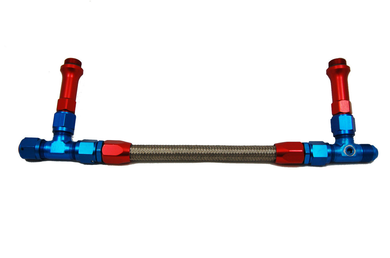 Advanced Engine Design Braided Fuel Line Kit - #6 Holley Carb. AED6095
