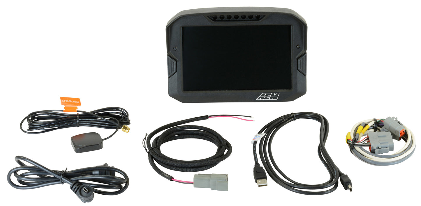 Aem Electronics Digital Dash Display CD -7LG logging GPS enable AEM30-5703