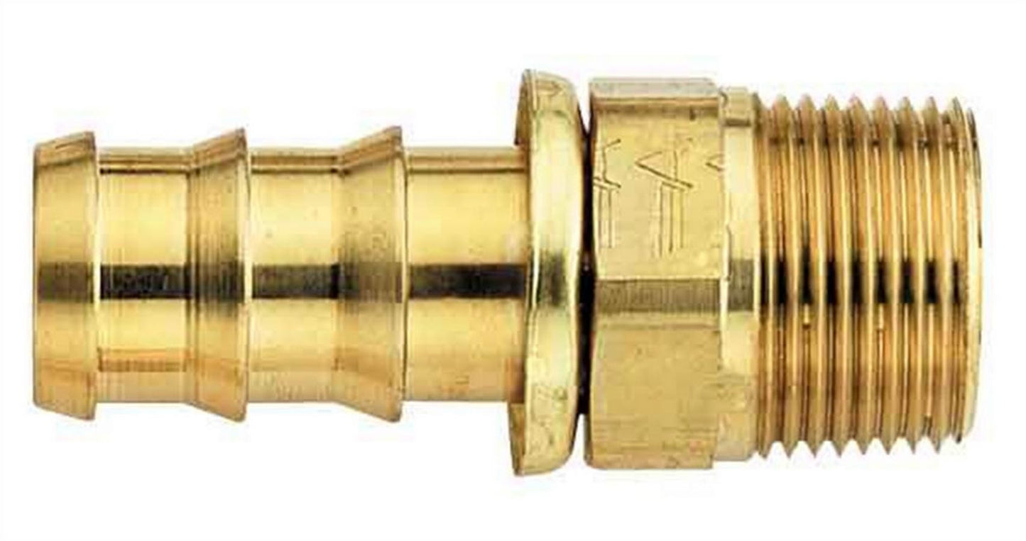 Aeroquip #8 Socketless Hose To 1/2 Male Pipe Fitting AERFBM1203