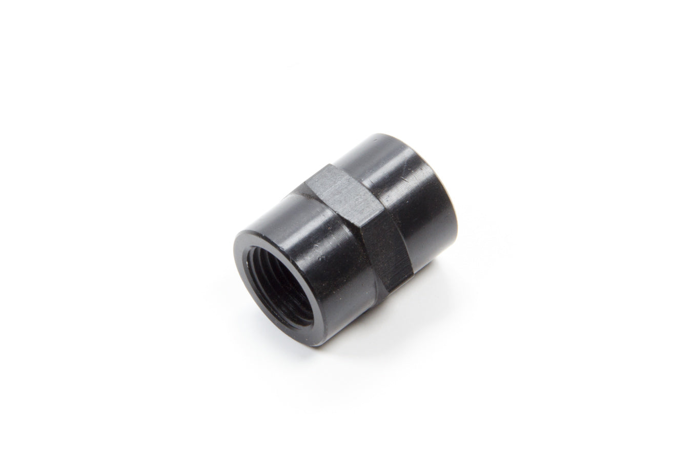 Aeroquip 3/8in Alum Pipe Coupler Black AERFCM5131