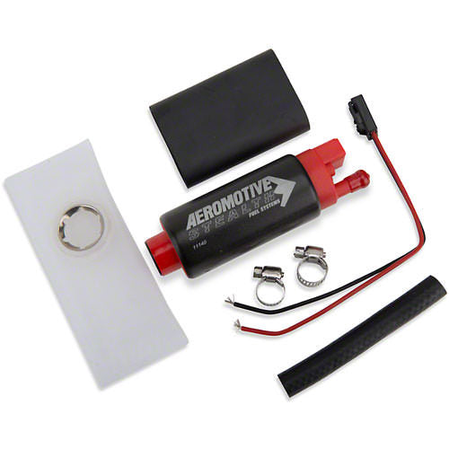 Aeromotive 340 Stealth Fuel Pump - Center Inlet MPN AFS11540 Stealth