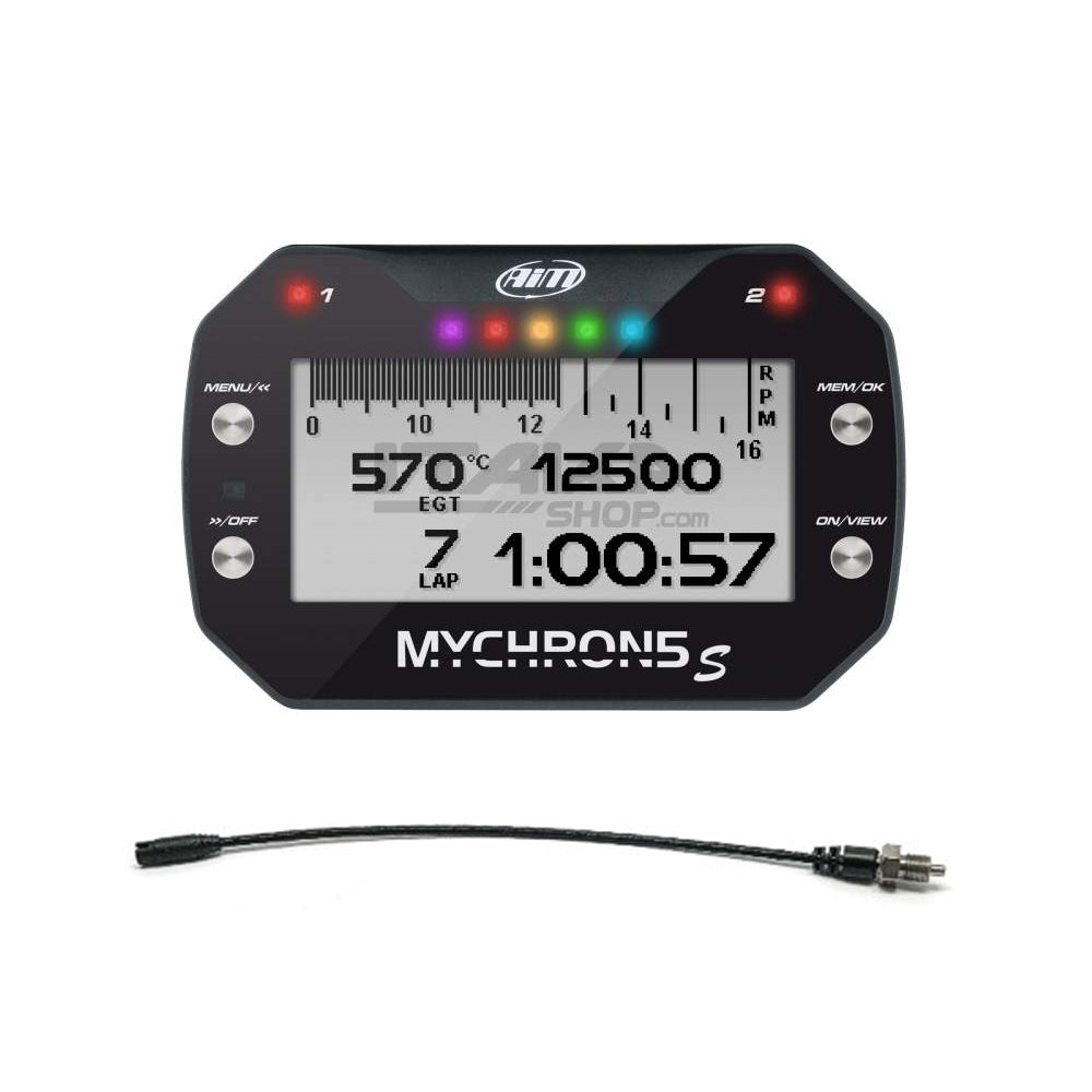 Aim Sports MyChron 5S w/ Water Temp M10 MPN AIMXD1M5STRM10U