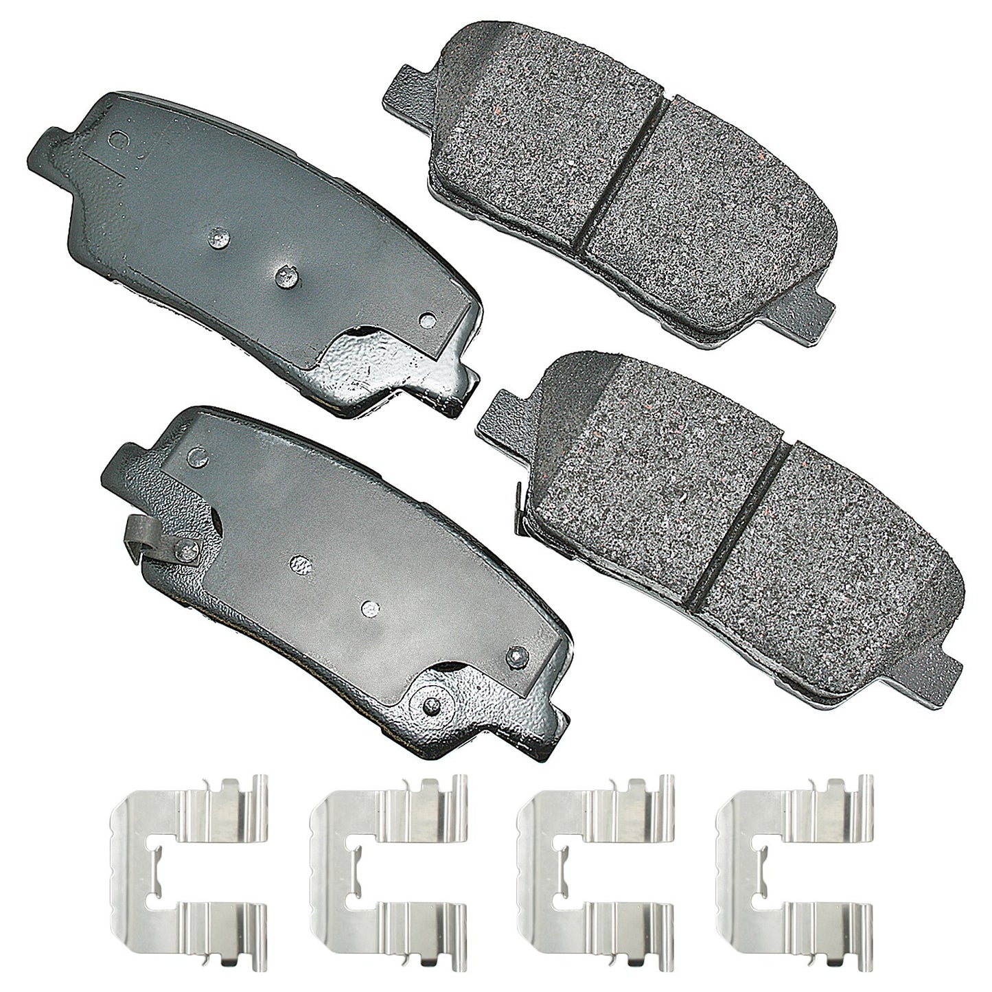 Akebono Brake Corporation Brake Pad Rear Hyundai Santa Fe 10-16 AKEACT1284B