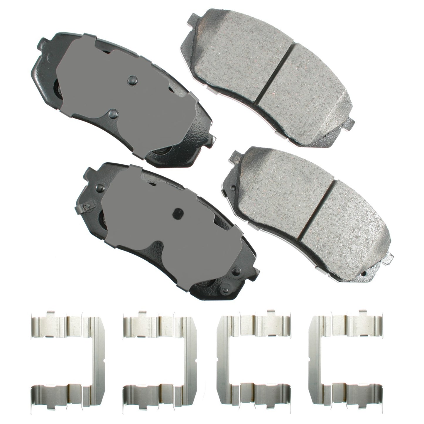 Akebono Brake Corporation Brake Pad Front Hyundai Sonata Tuco 10-15 Kia AKEACT1295
