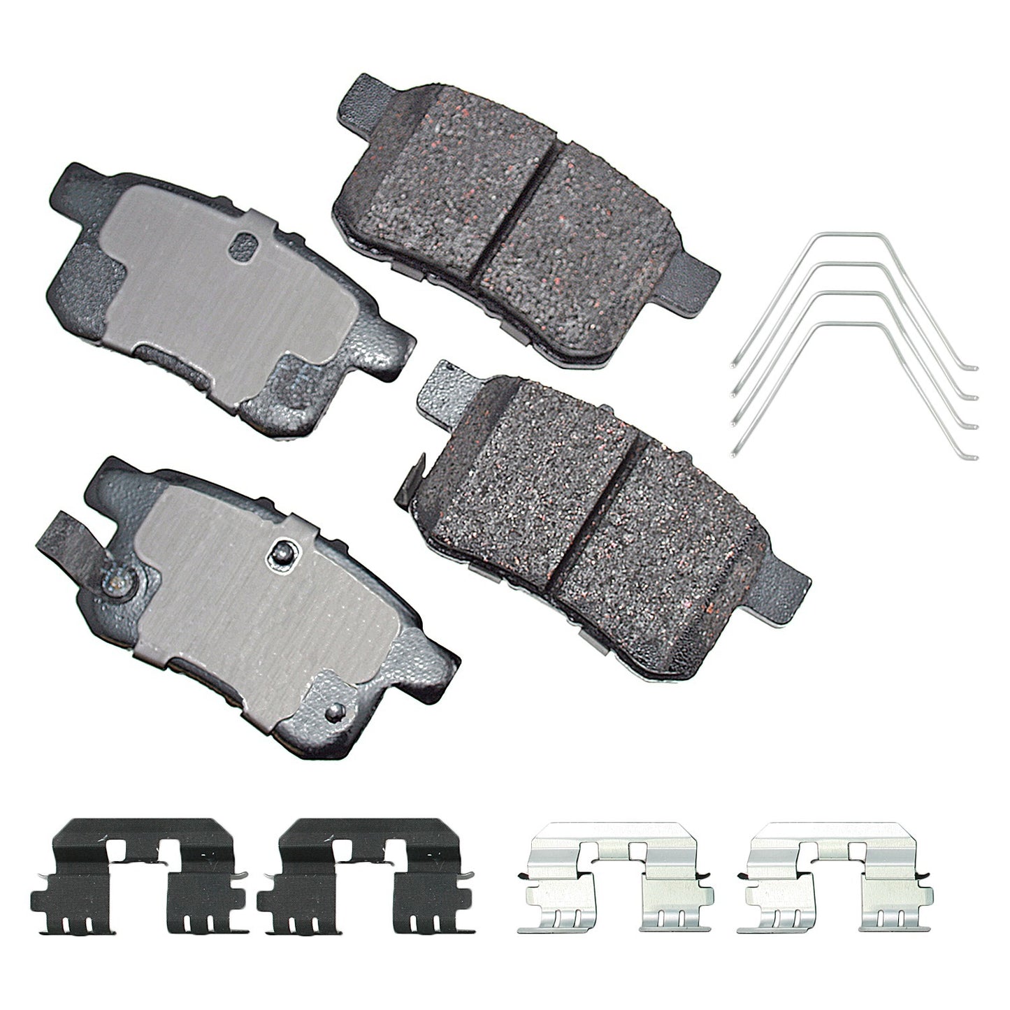 Akebono Brake Corporation Brake Pads for Acura TSX 09-14 for Honda Accord 08-17 AKEACT1336A