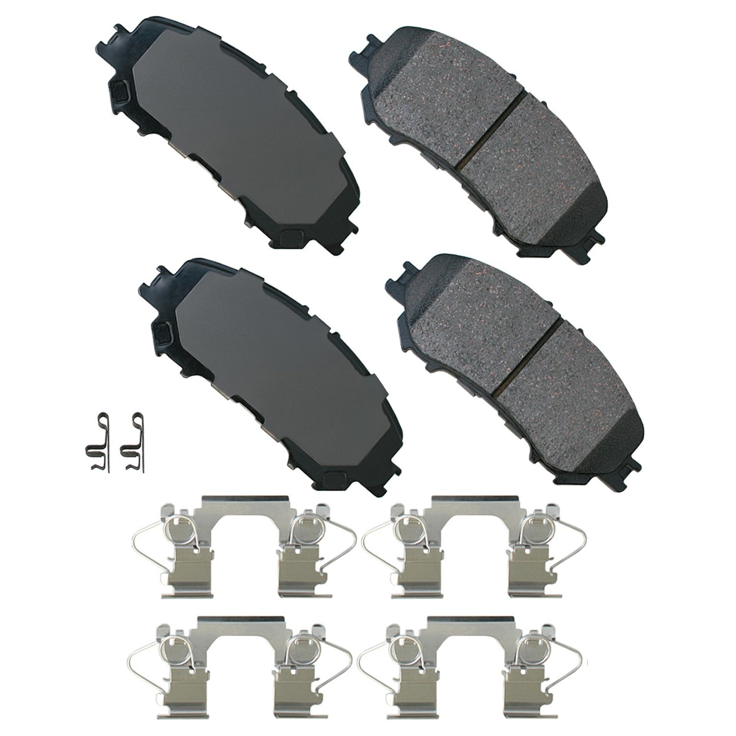 Akebono Brake Corporation Brake Pad Front Nissan Rogue 14-19 MPN AKEACT1737 For Nissan 2014-20