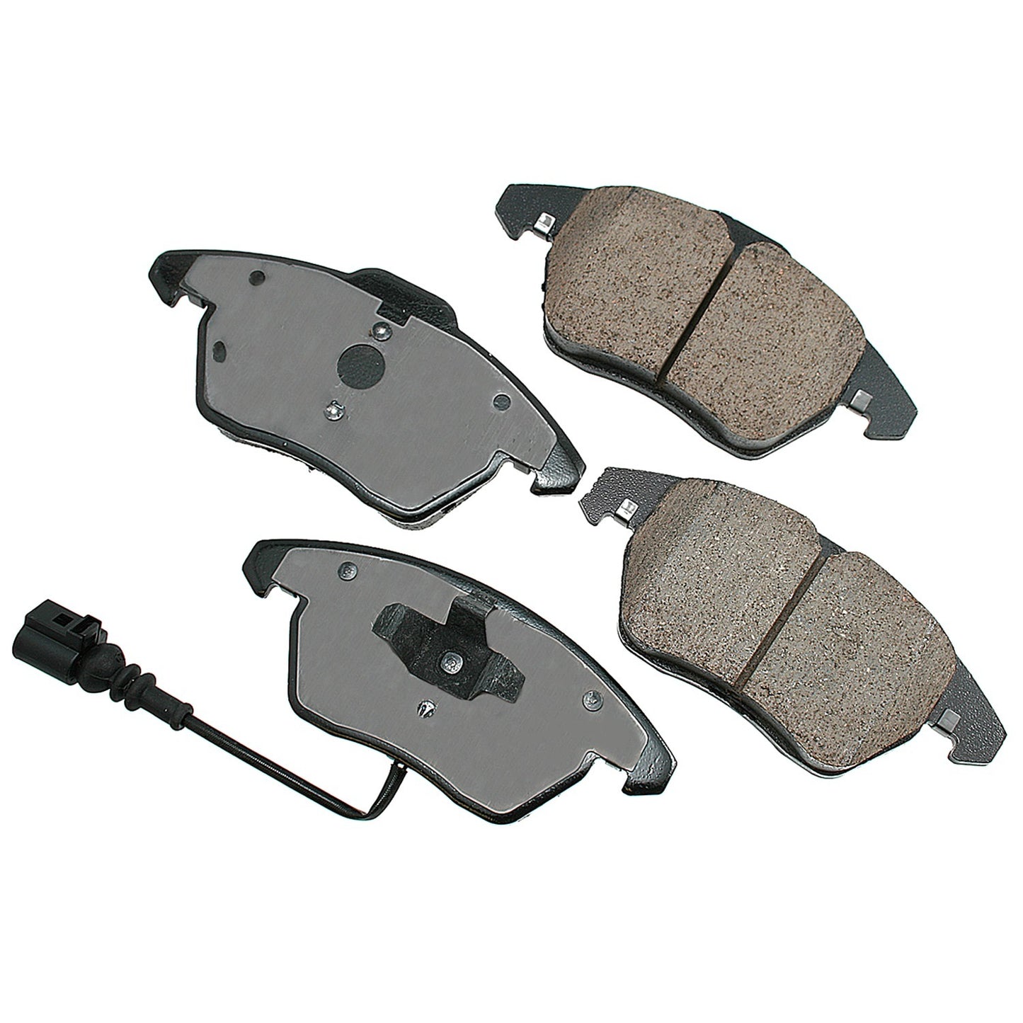 Akebono Brake Corporation Brake Pads Front Audi A3 06-13 A3 Quattro AKEEUR1107