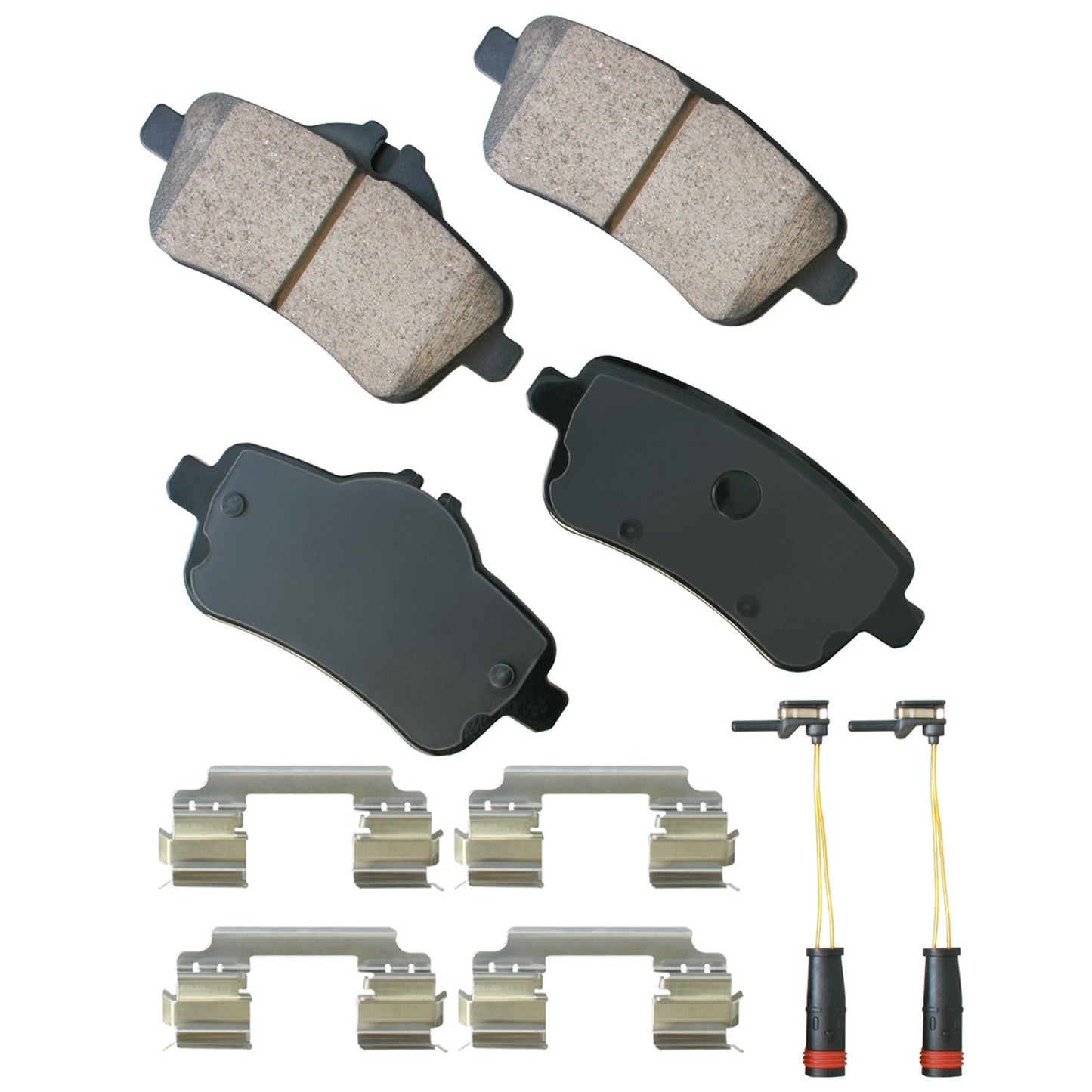 Akebono Brake Corporation Brake Pads Rear Mercedes CLA45 14-17 GL350 13-16 MPN AKEEUR1630 2013-19