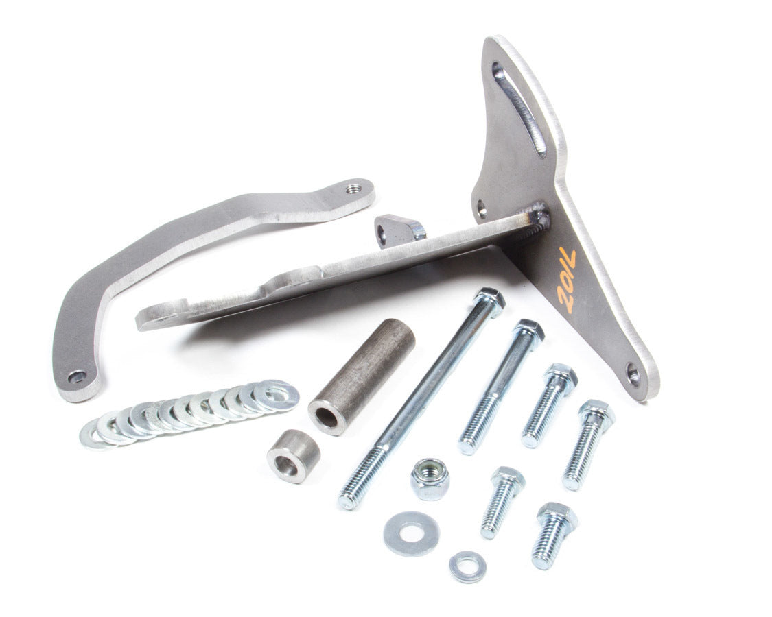 Alan Grove Components Alt.Bracket SBC Long Pmp Drivers Side Hi Mount ALG201L