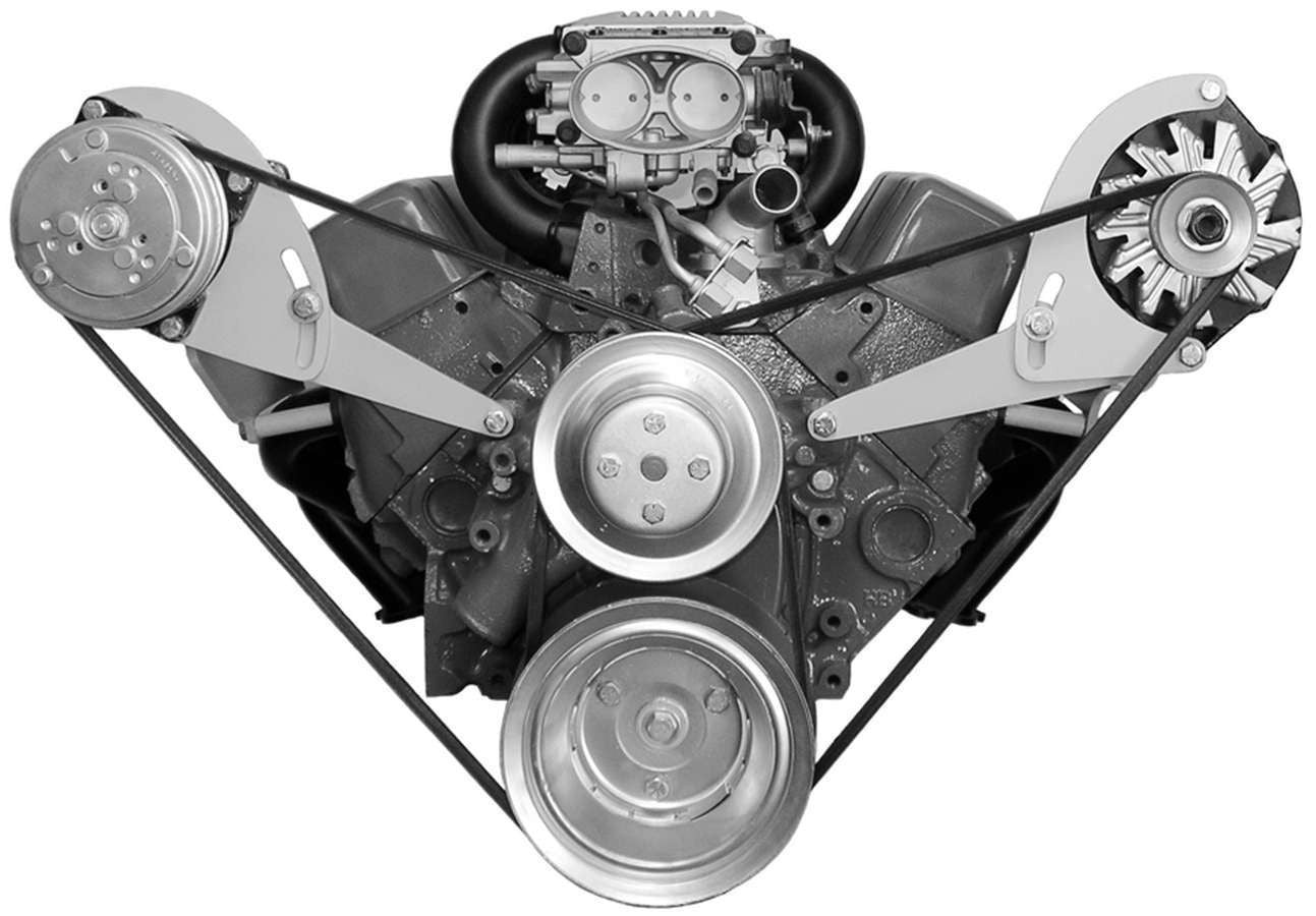 Alan Grove Components ALT BRACKET SBC LWP DRIV ERS SIDE LOW PROFILE ALG223L