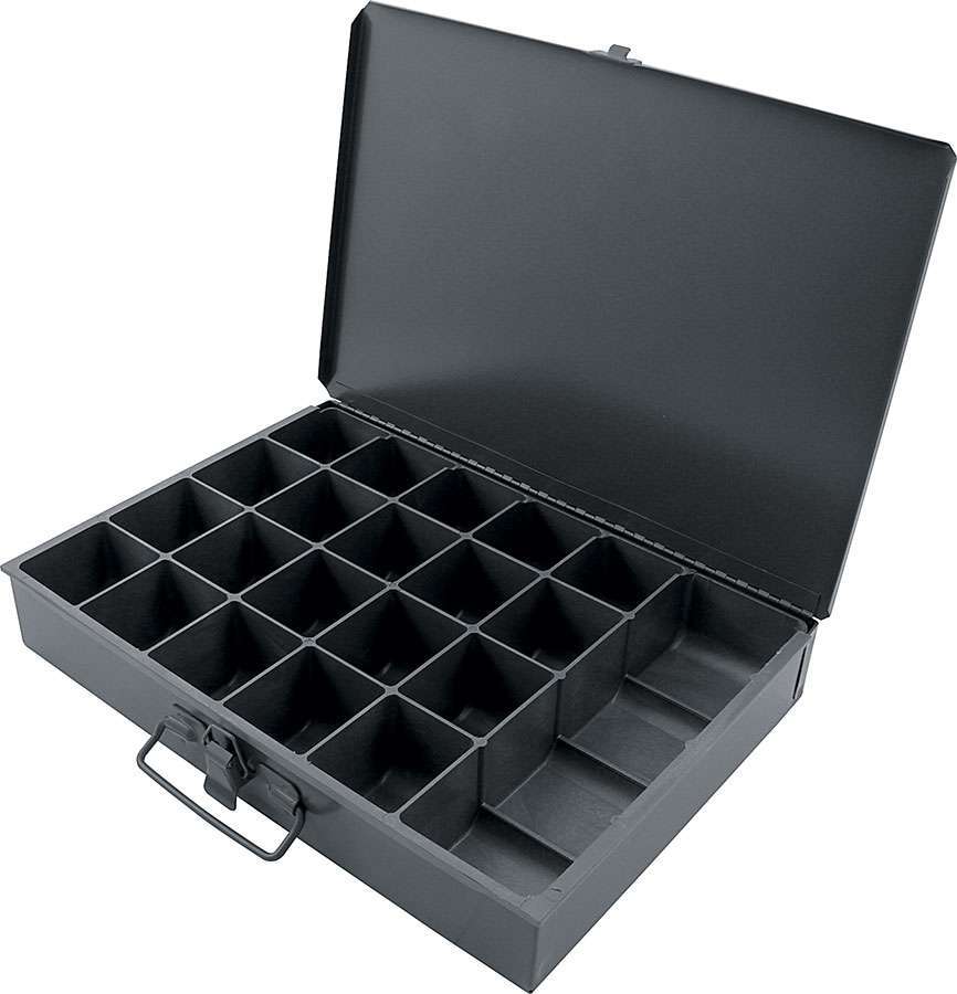 Allstar Performance Metal Storage Case 21 Comp 9.5x13.5x2 ALL14365
