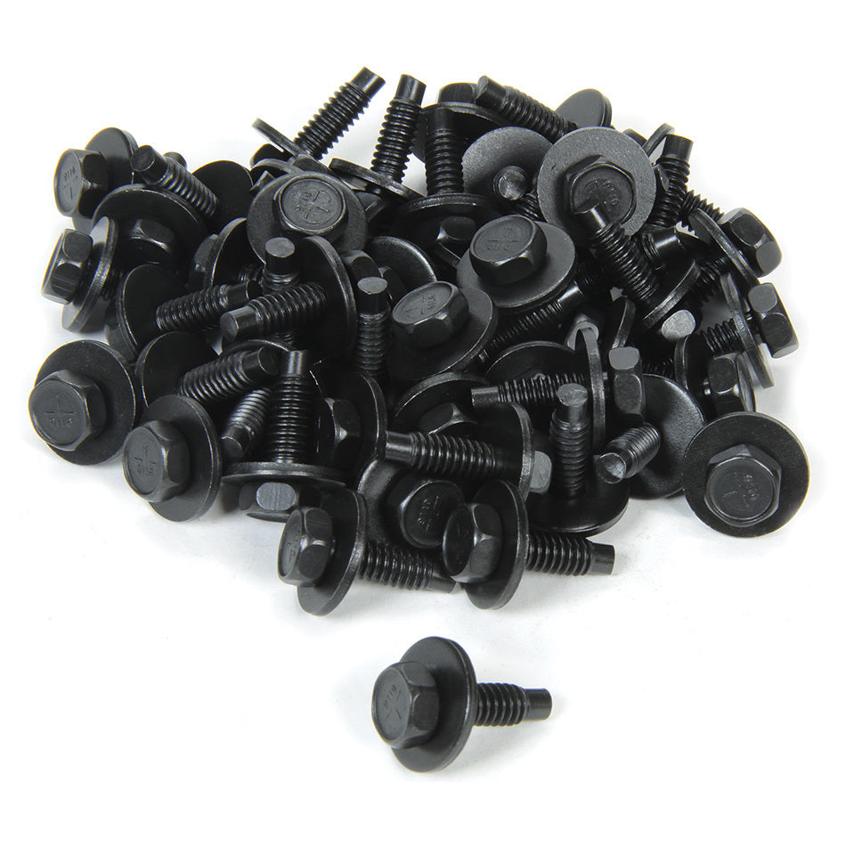 Allstar Performance Body Bolt 3/4in 50pk Black MPN ALL16550-50