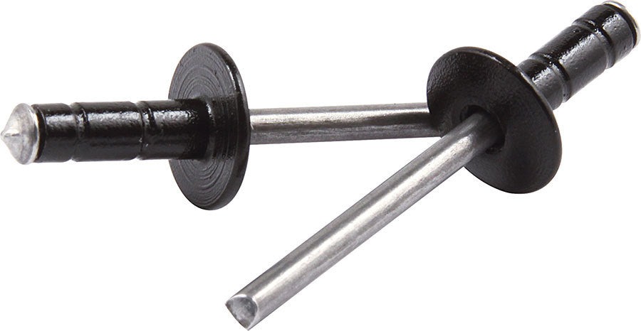 Allstar Performance Med Hd Rivet Black 250pk Multi Grip Alum Mandrel MPN ALL18075