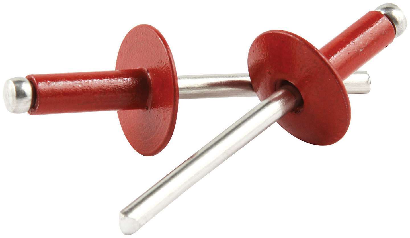 Allstar Performance Lg Hd Rivet Red Alum 250pk ALL18164