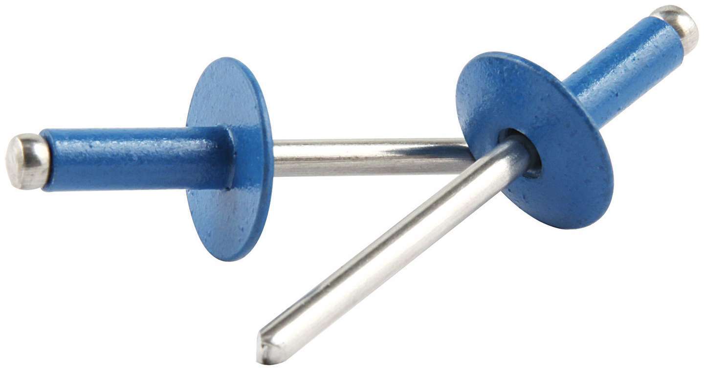 Allstar Performance Lg Hd Rivet Blue Alum 250pk Pepsi ALL18175