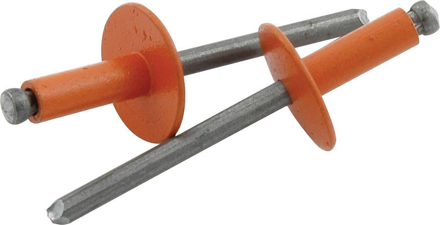 Allstar Performance Lg Hd Rivet 250Pk Orange ALL18178
