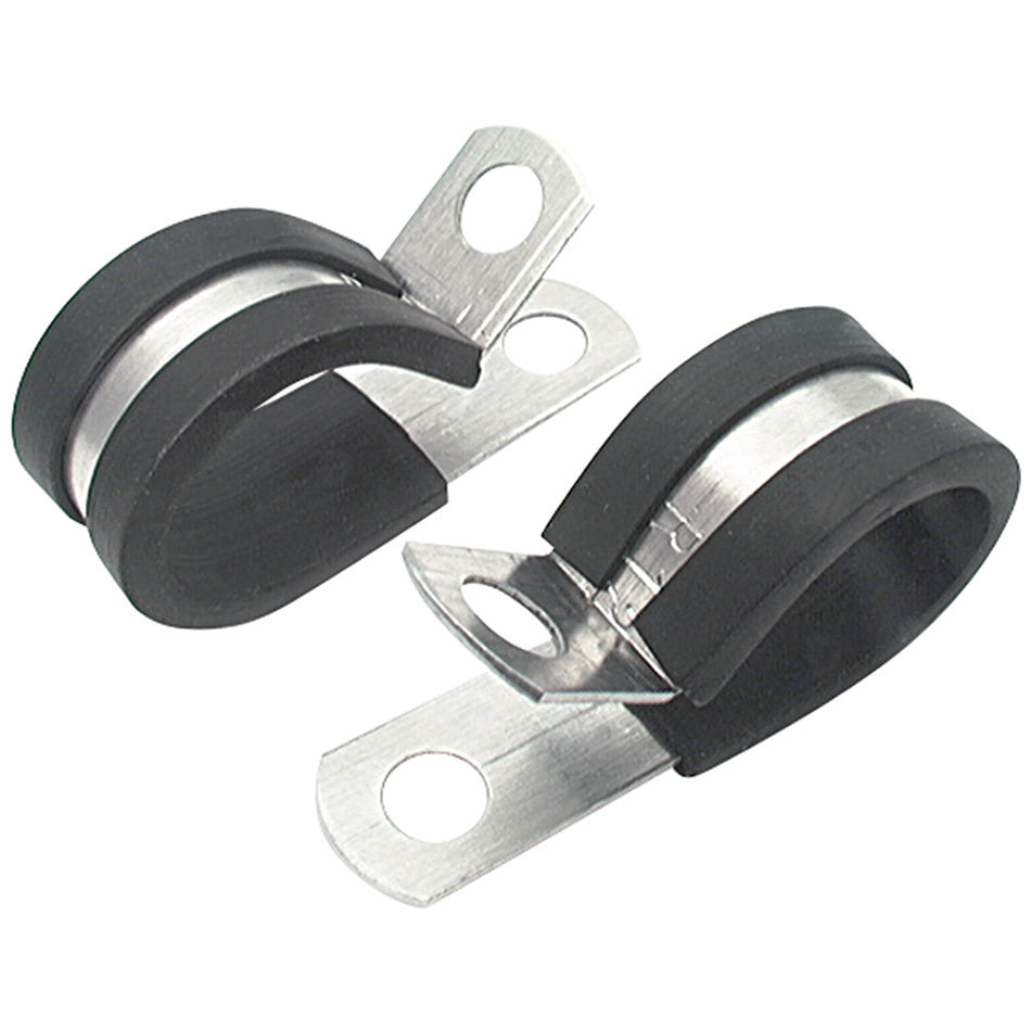 Allstar Performance Aluminum Line Clamps 1/2in 50pk MPN ALL18303-50