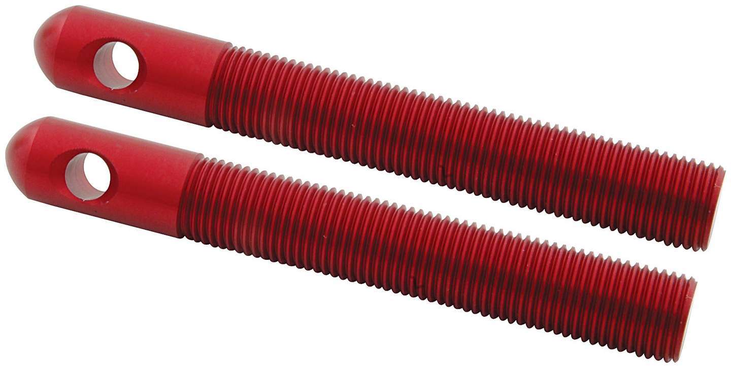 Allstar Performance Repl Aluminum Pins 1/2in Red 2pk ALL18508