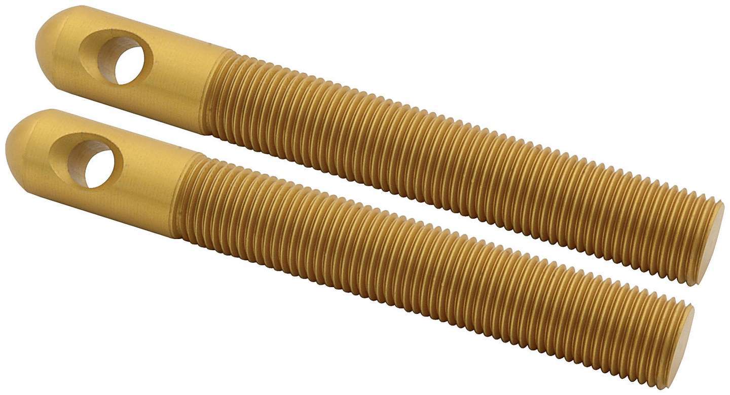 Allstar Performance Repl Aluminum Pins 1/2in Gold 2pk ALL18510