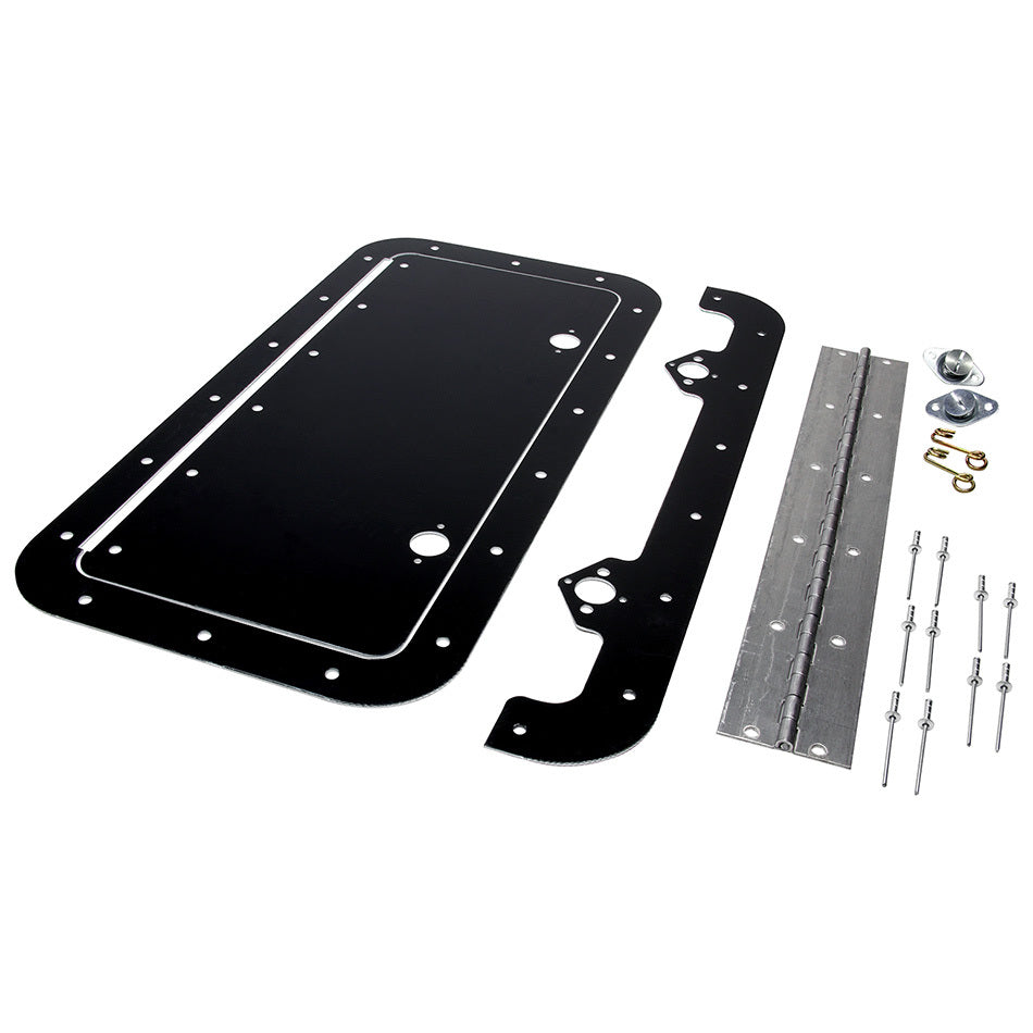Allstar Performance Access Panel Kit Black 6in x 14in MPN ALL18542