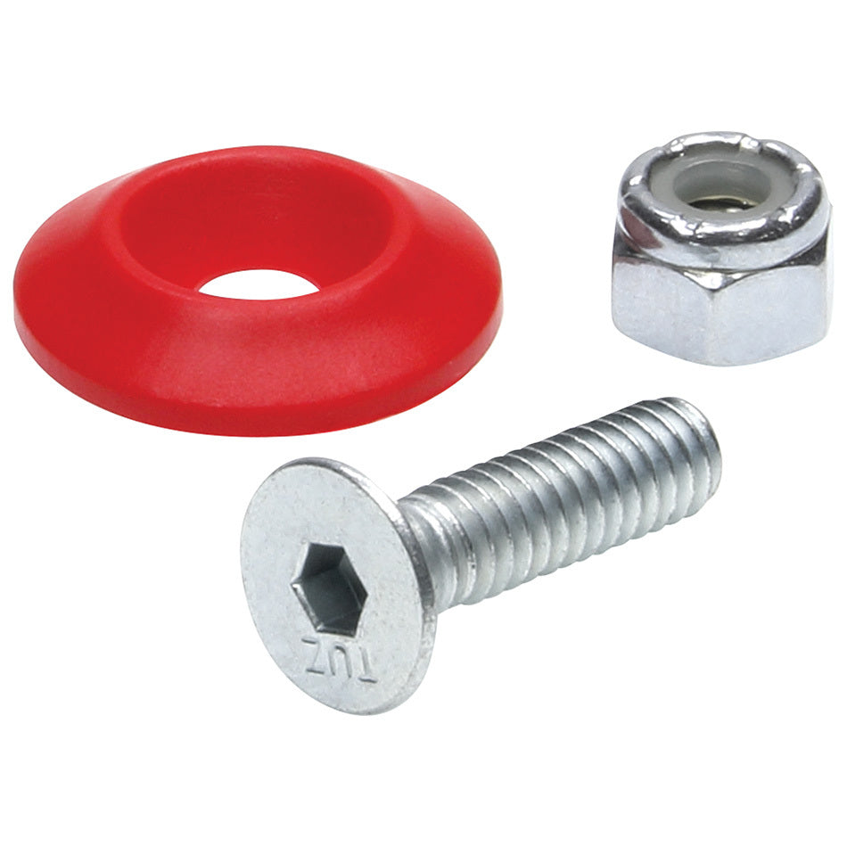 Allstar Performance Countersunk Bolt Kit Red 50pk MPN ALL18682-50