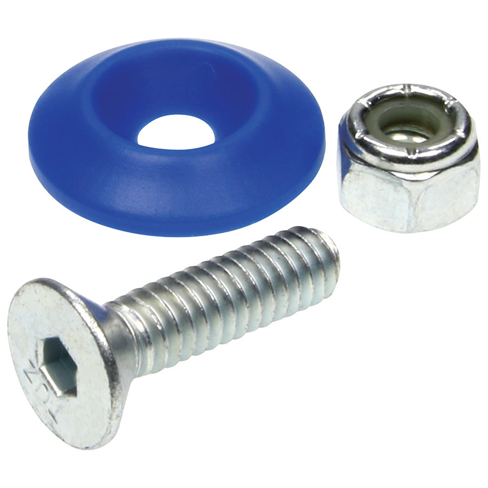 Allstar Performance Countersunk Bolt Kit Blue 10pk MPN ALL18683