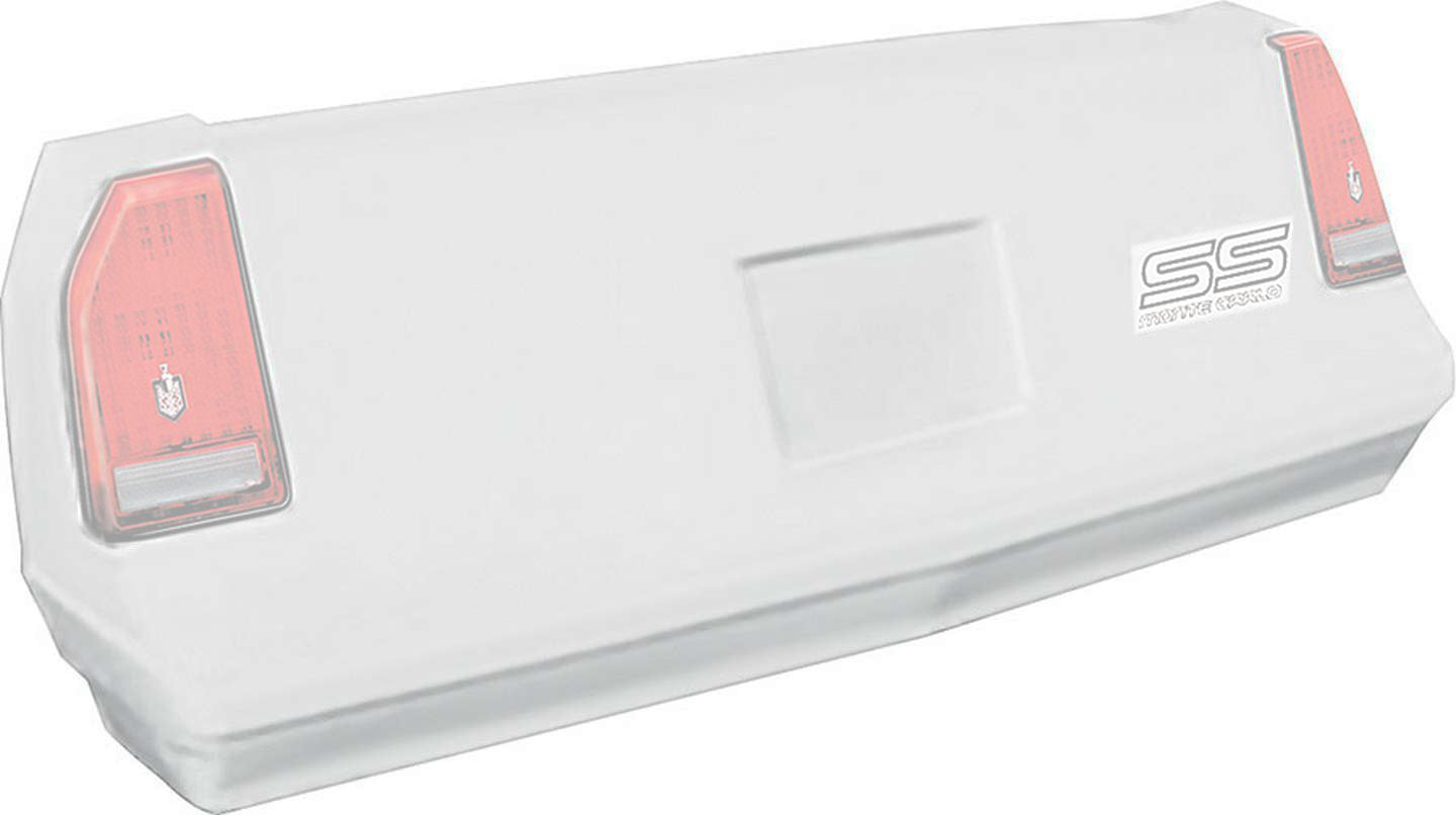 Allstar Performance M/C SS Tail White 1983-88 MPN ALL23015 For Chevy 1983-88