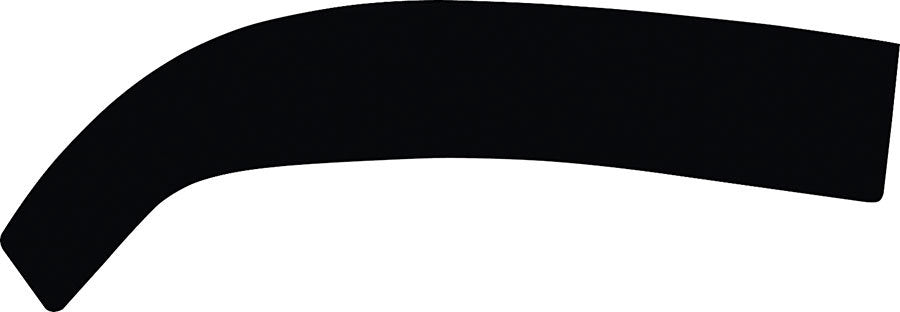 Allstar Performance Lower Nose Support MD3 Black 3/8in Plastic MPN ALL23064 Dirt Late Model