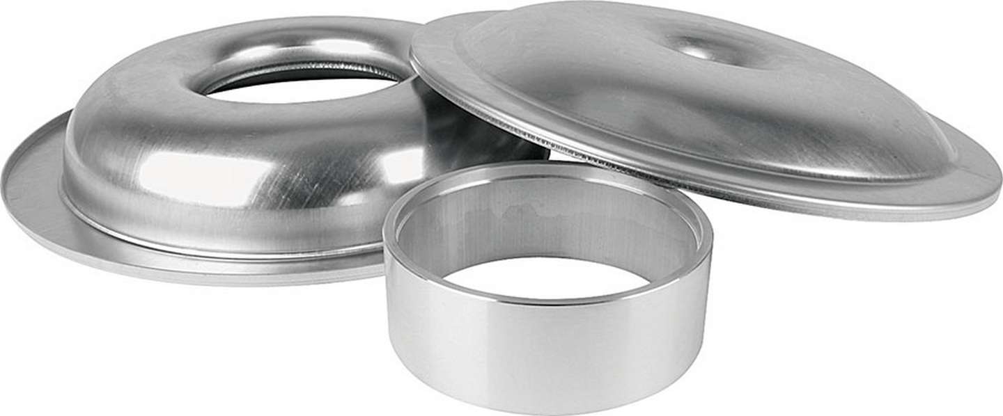 Allstar Performance LW 14in A/C Kit Plain No Element 2in Spacer MPN ALL25906