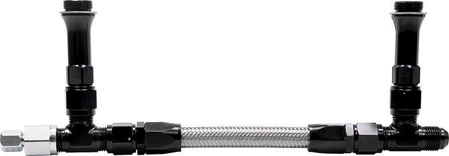Allstar Performance Fuel Line Kit 9-5/16in Std Holley Black MPN ALL26166