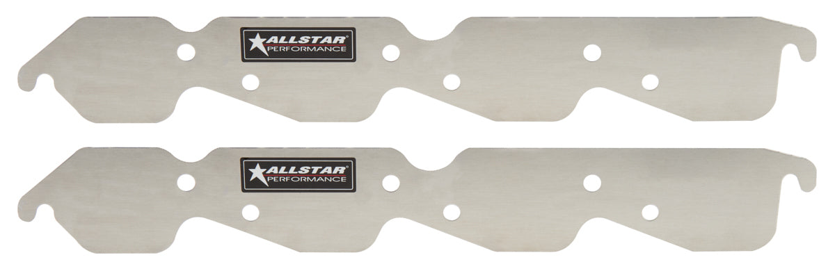 Allstar Performance Exhaust Block Off Plates BBC Engines ALL34219