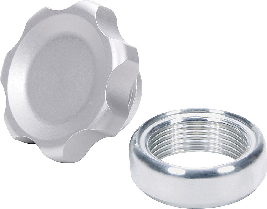 Allstar Performance Filler Cap Silver with Weld-In Alum Bung Small MPN ALL36160