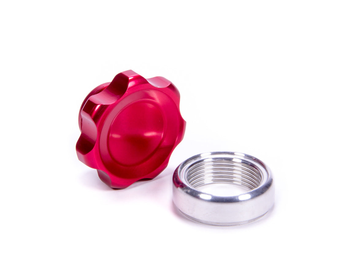 Allstar Performance Filler Cap Red with Weld-In Alum Bung Small MPN ALL36165