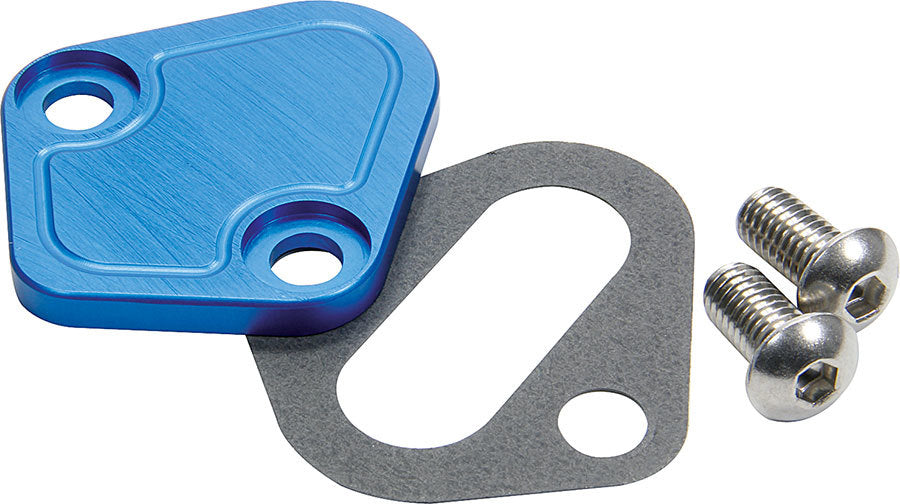 Allstar Performance BBC F/P Block Off Plate Blue ALL40303