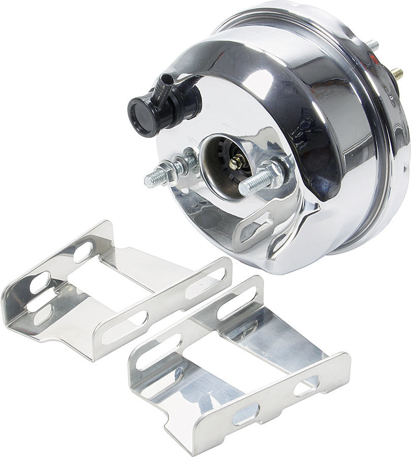 Allstar Performance Power Brake Booster 7in 55-64 GM Chrome MPN ALL41008 For Chevy, GM 1955-64
