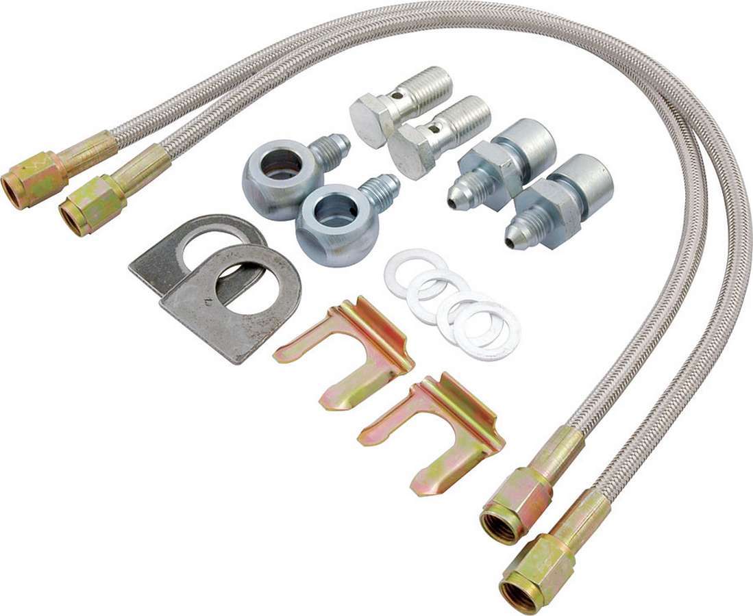 Allstar Performance Brake Hose Kit Metric GM MPN ALL42025 For GM