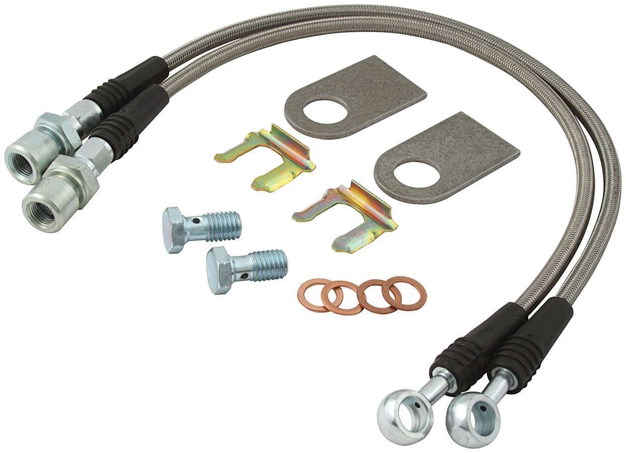 Allstar Performance DOT Brake Hose Kit Metric GM MPN ALL42032 For GM