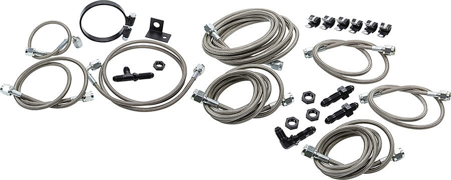Allstar Performance Dirt Car Brake Line Kit Mod Aftermarket Calipers MPN ALL42053