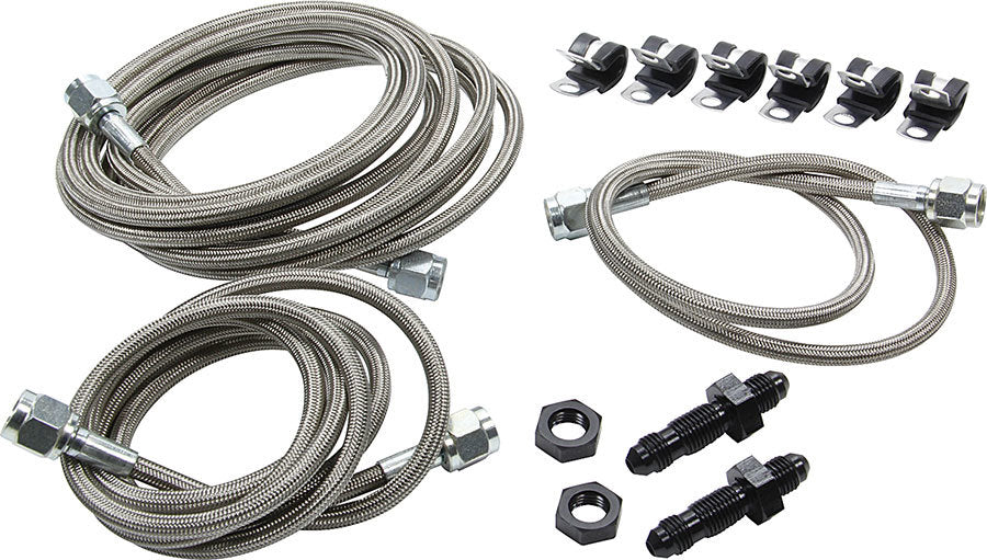 Allstar Performance Front End Brake Line Kit Mod Aftermarket Calipers MPN ALL42061
