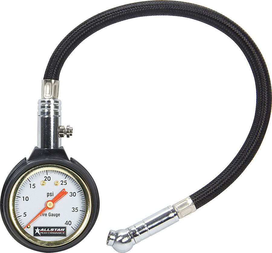 Allstar Performance Tire Pressure Gauge 0-40 PSI ALL44077