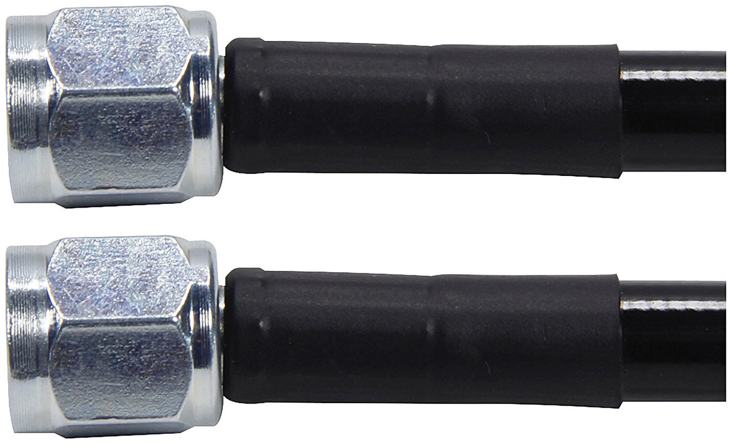 Allstar Performance Coated Line #4Str to Str Steel Ends 32in ALL48440-32
