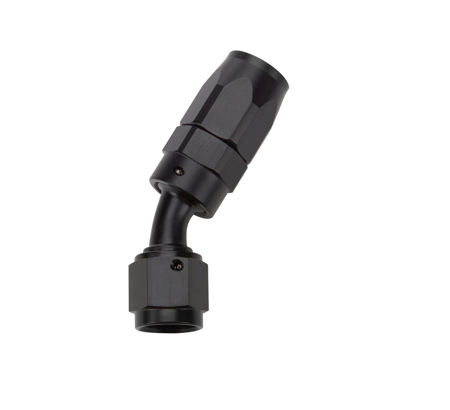 Allstar Performance Reusable Hose End Black 30 Deg Elbow -6 ALL49322