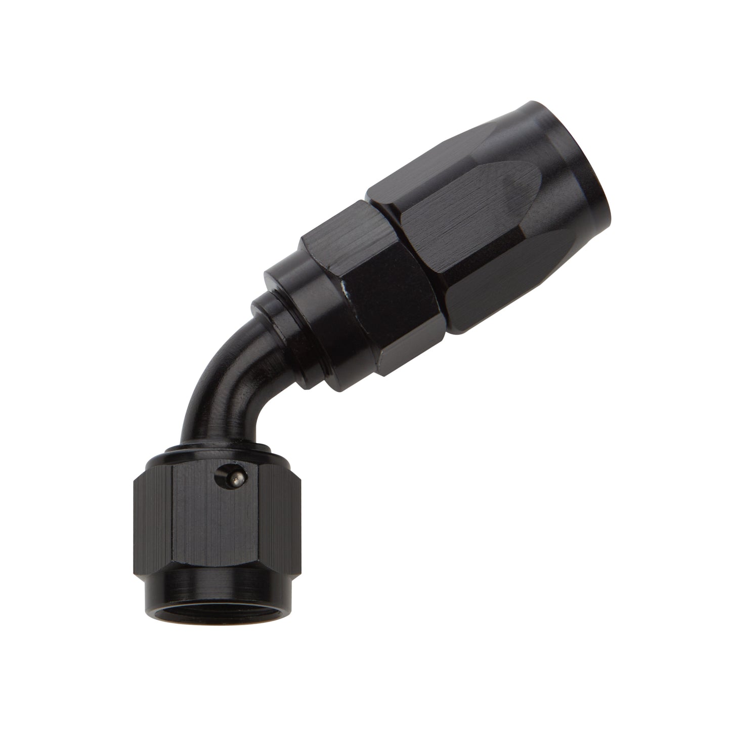 Allstar Performance Reusable Hose End Black 60 Deg Elbow -8 MPN ALL49343