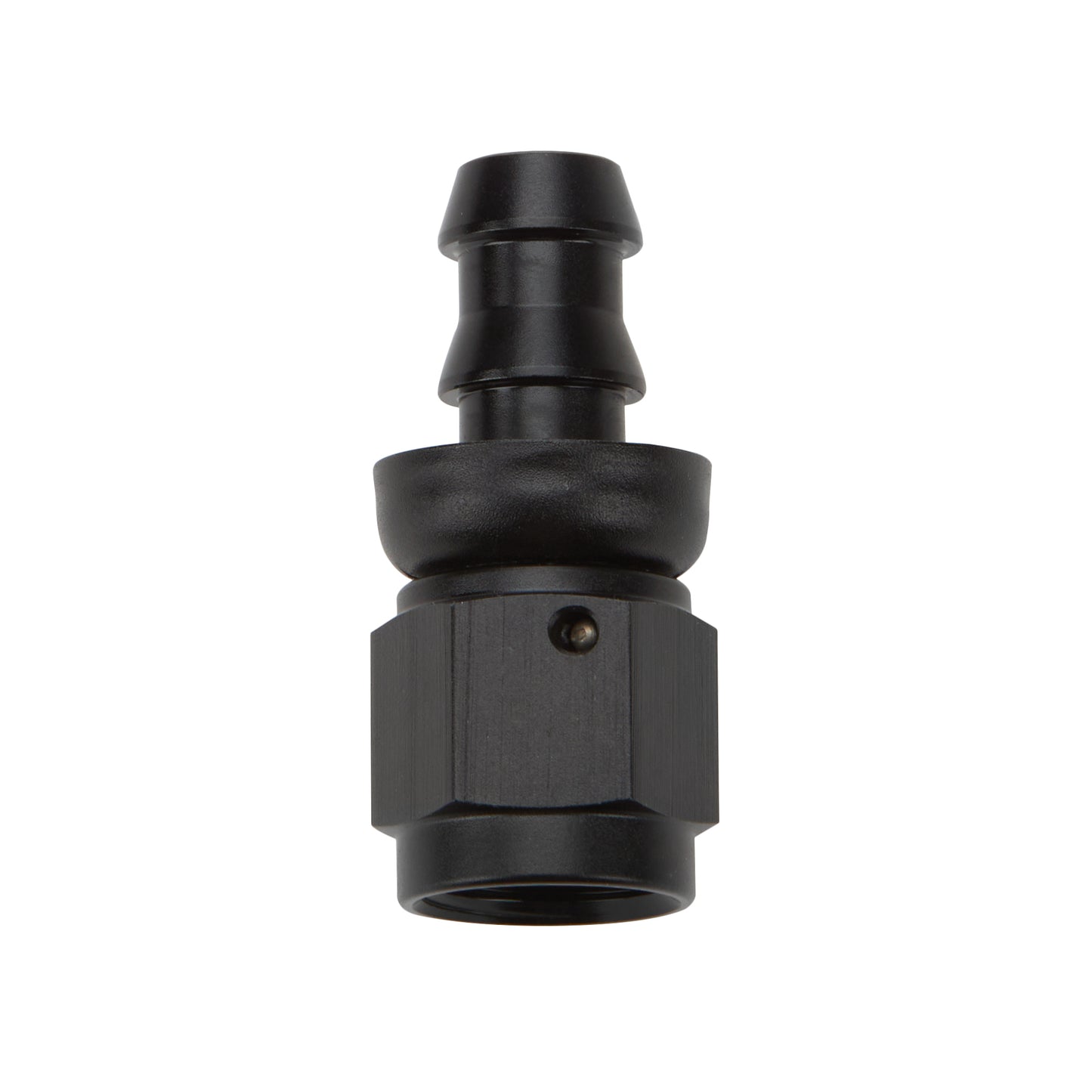 Allstar Performance Pushlock Hose End Black Straight -4 ALL49411
