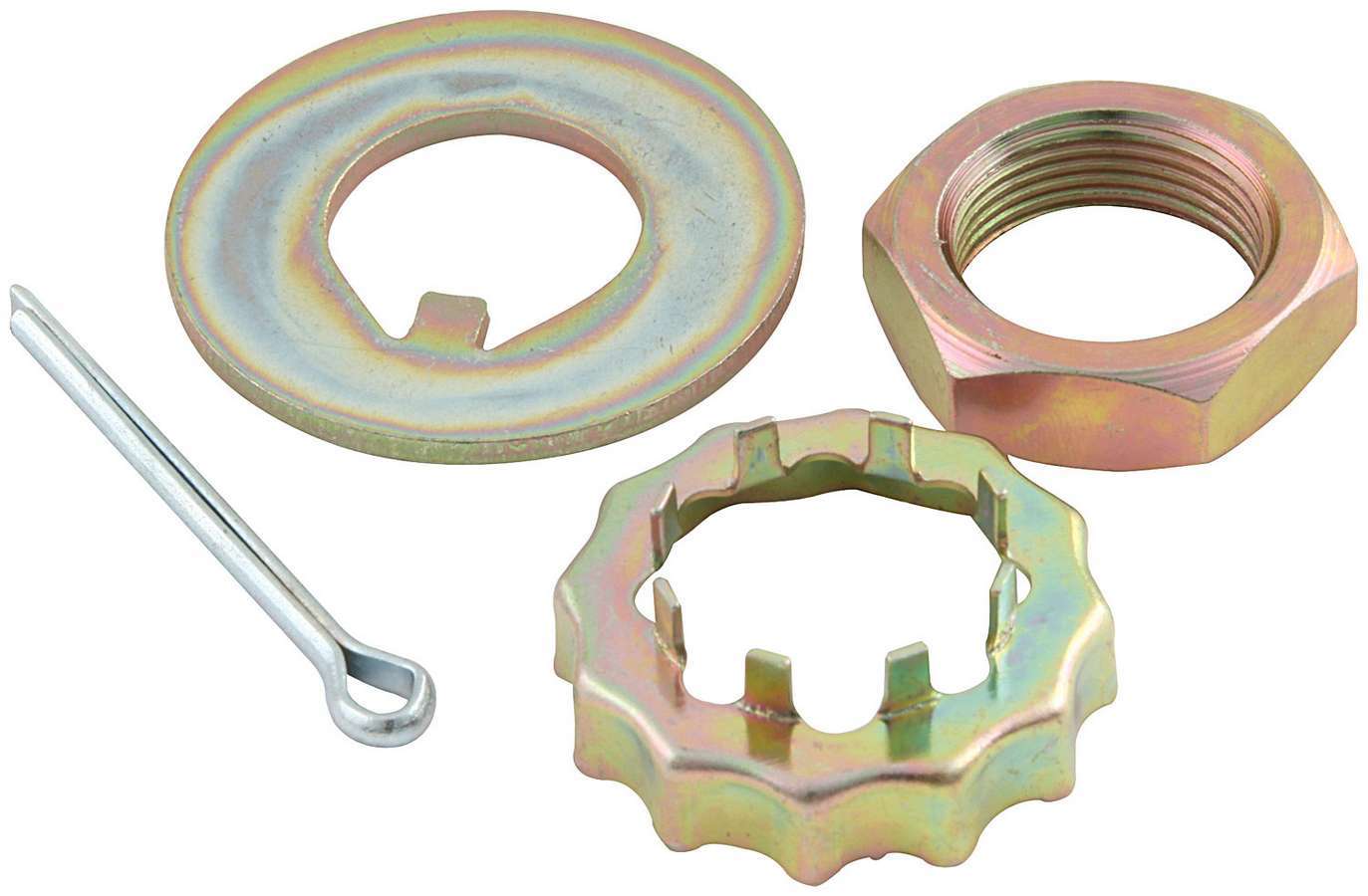 Allstar Performance Spindle Lock Nut Kit Ford 13/16in-20 ALL72161